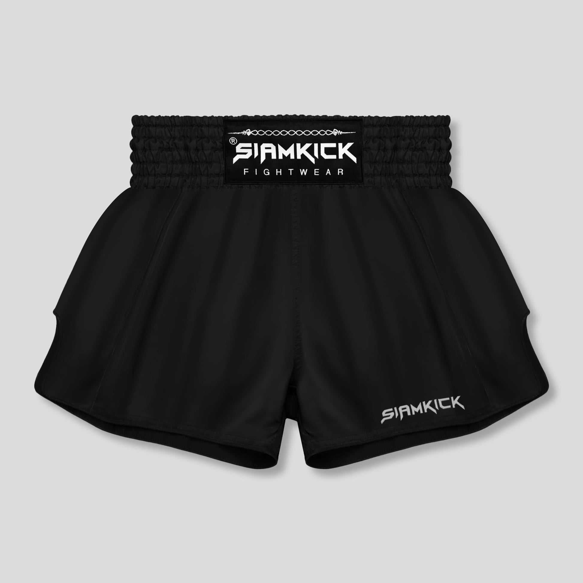 black muay thai shorts