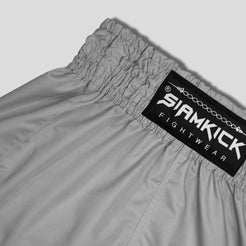 close up of muay thai shorts