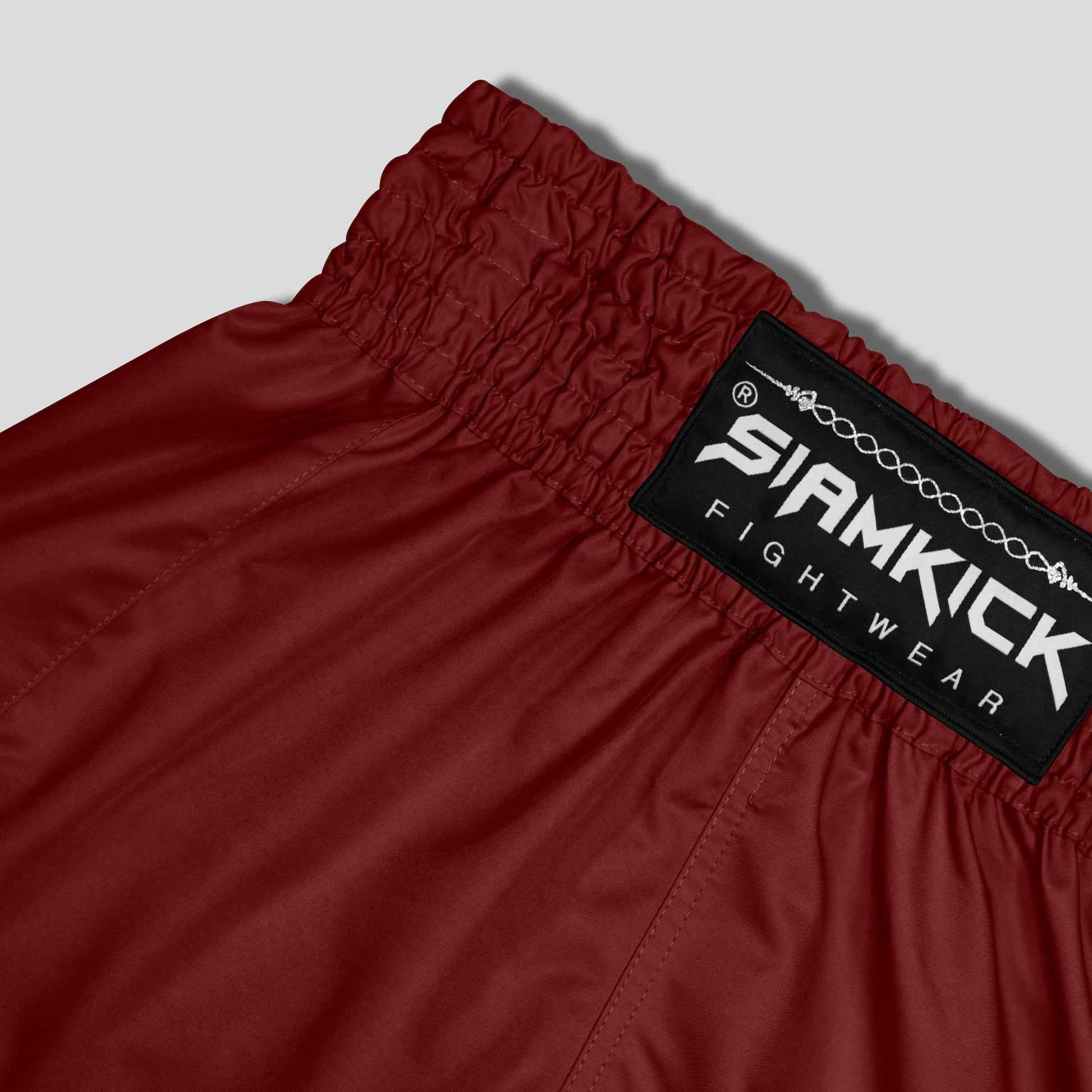 close up of muay thai shorts