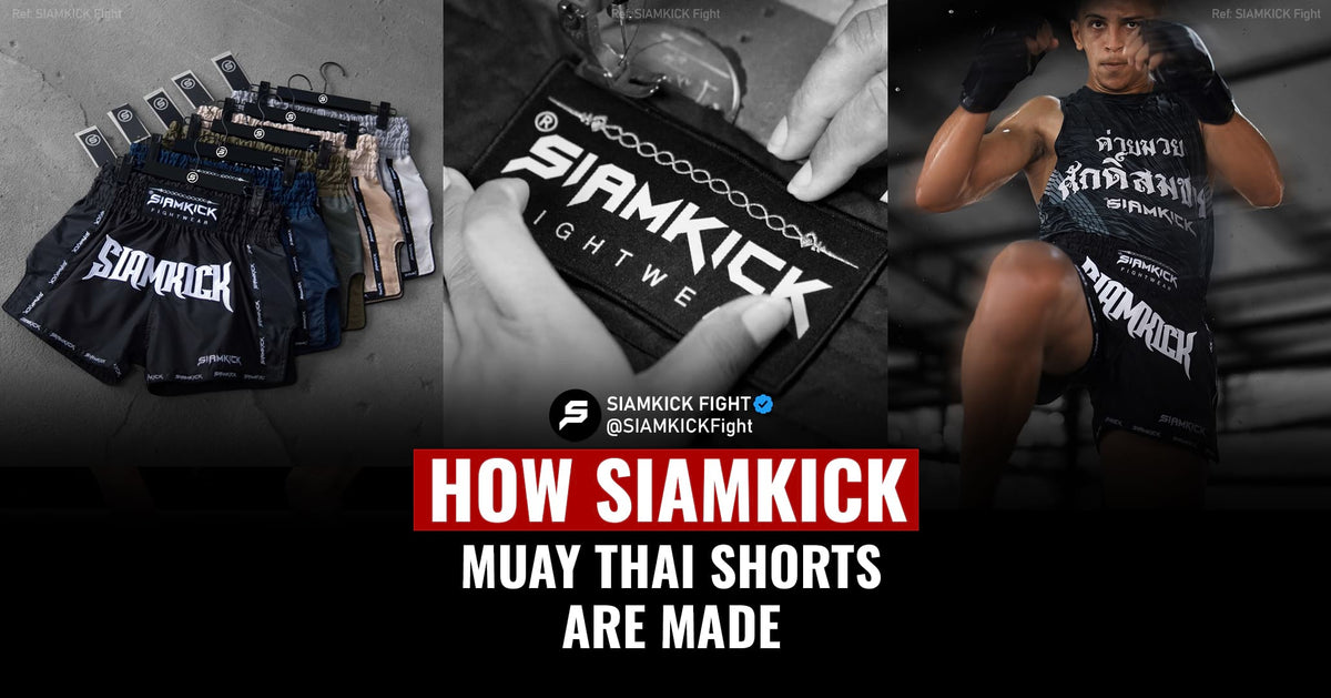 SIAMKICKのムエタイショーツができるまで｜タイの手仕事と構造