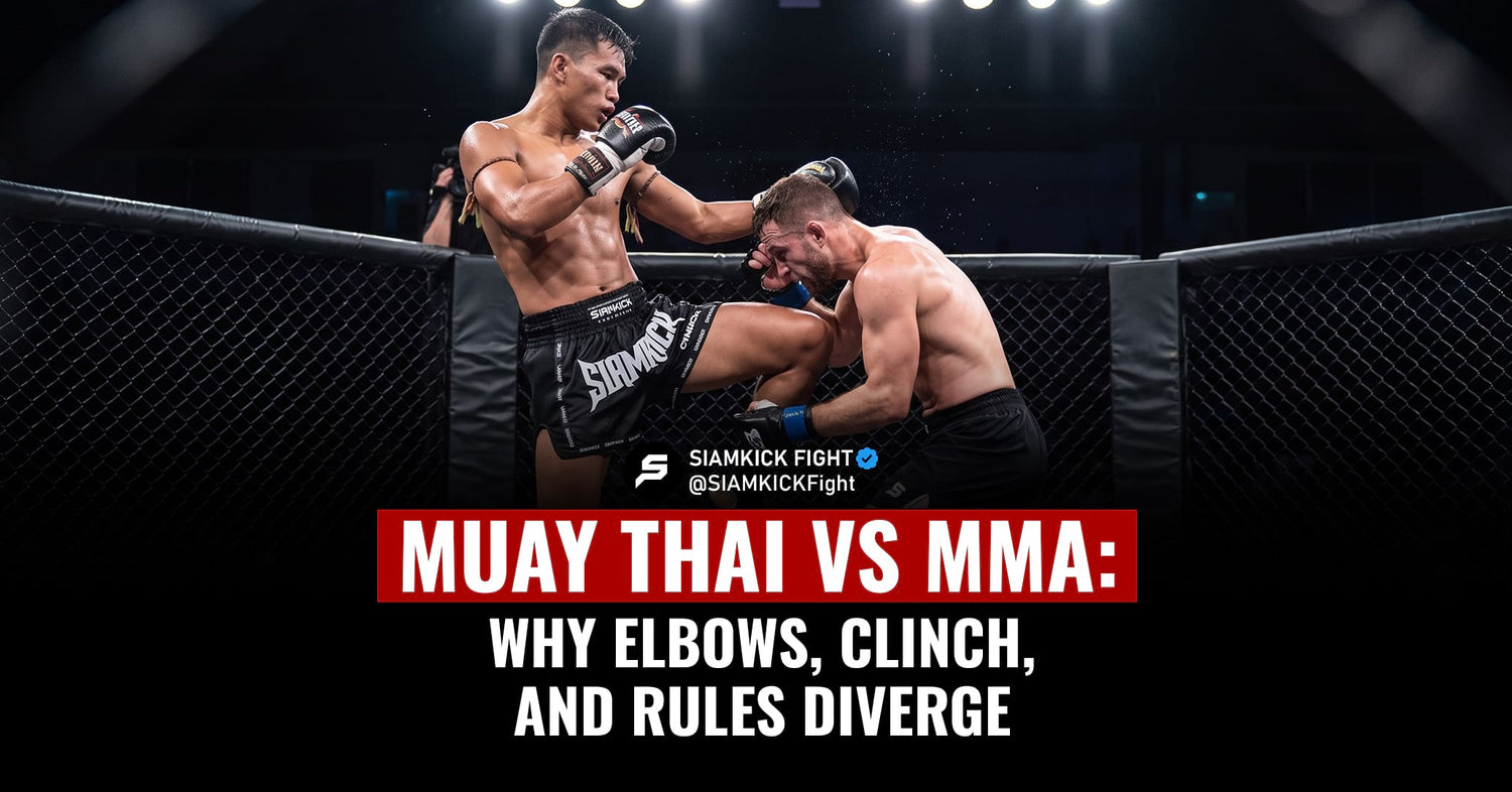 Muay Thai vs MMA: Why Elbows, Clinch, and Rules Diverge