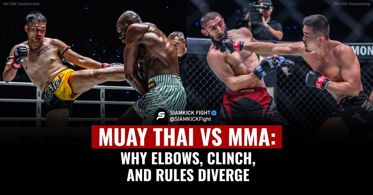 Muay Thai vs MMA: Why Elbows, Clinch, and Rules Diverge
