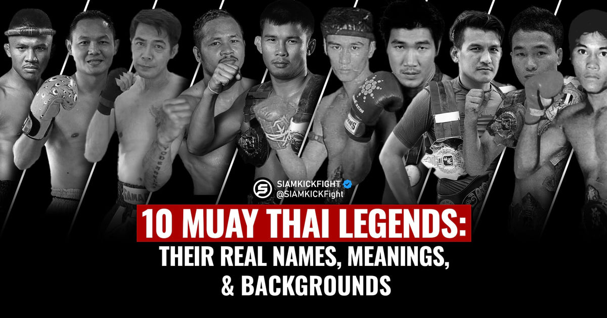 10 Muay-Thai-Legenden: Namen, Bedeutung und Geschichte