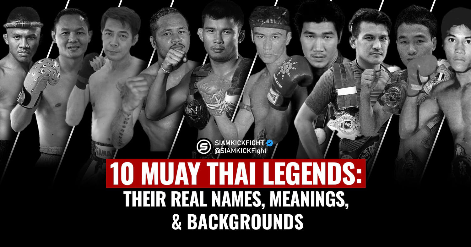 10 Greatest Muay Thai Legends: Their Real Names, Meanings, & Backgrounds