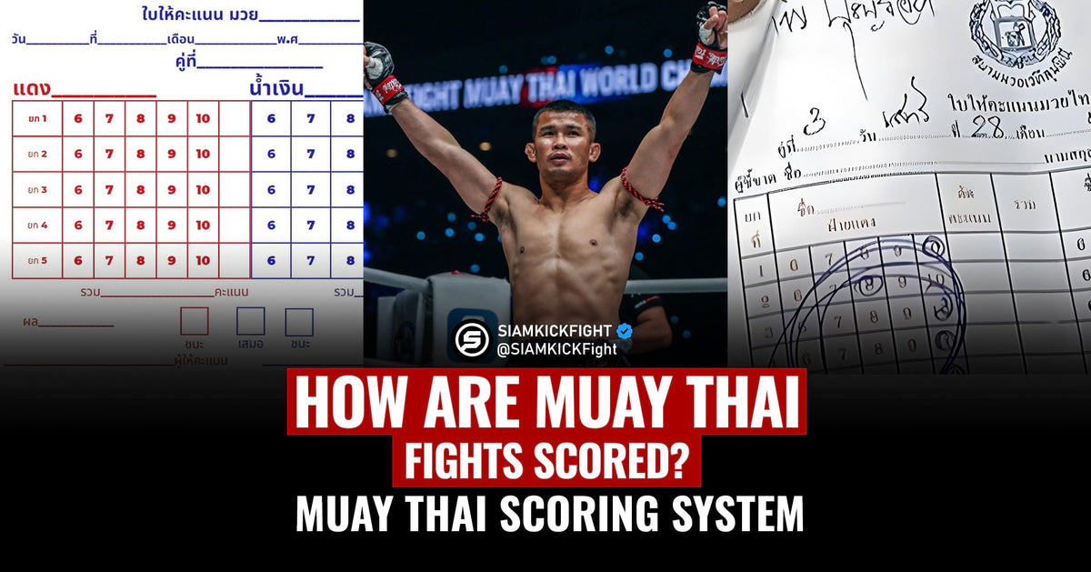 Wie wird Muay Thai bewertet? Punkte und Kriterien erklärt