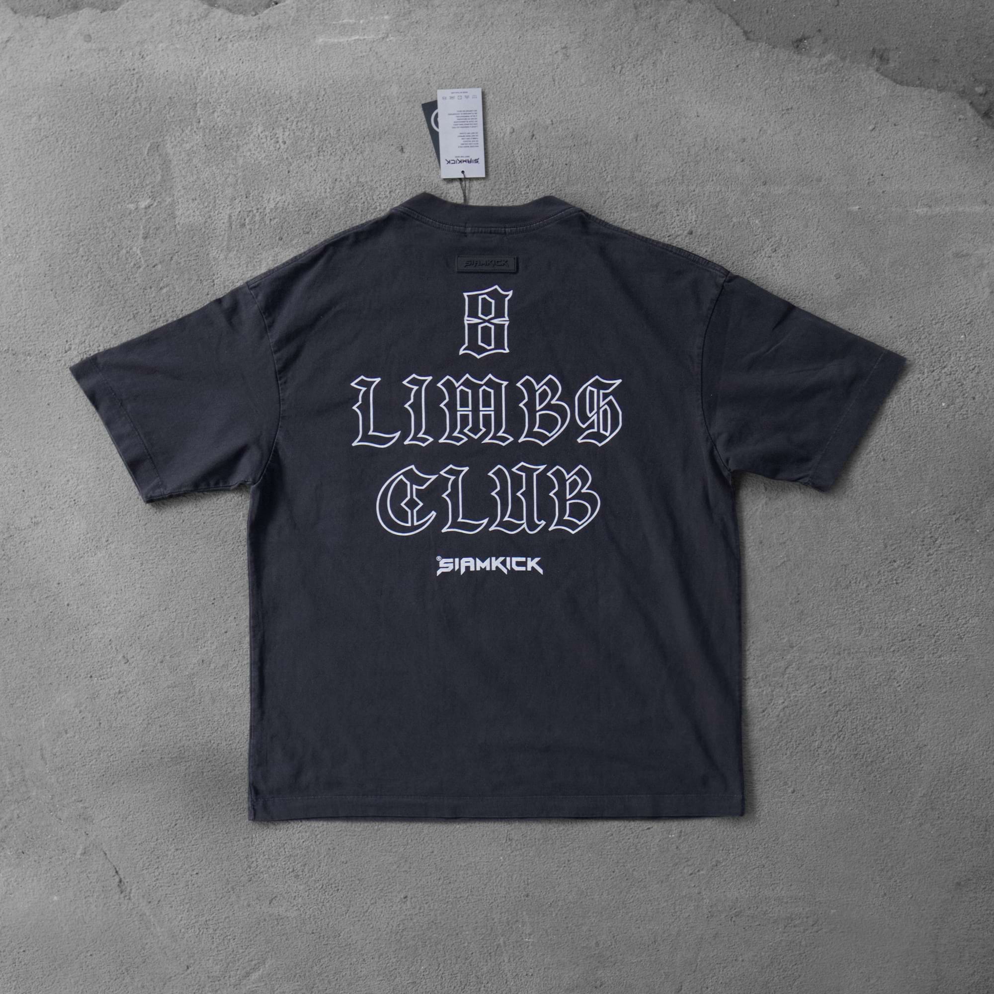 8 Limbs Club (Black) | T-Shirts | SIAMKICK®