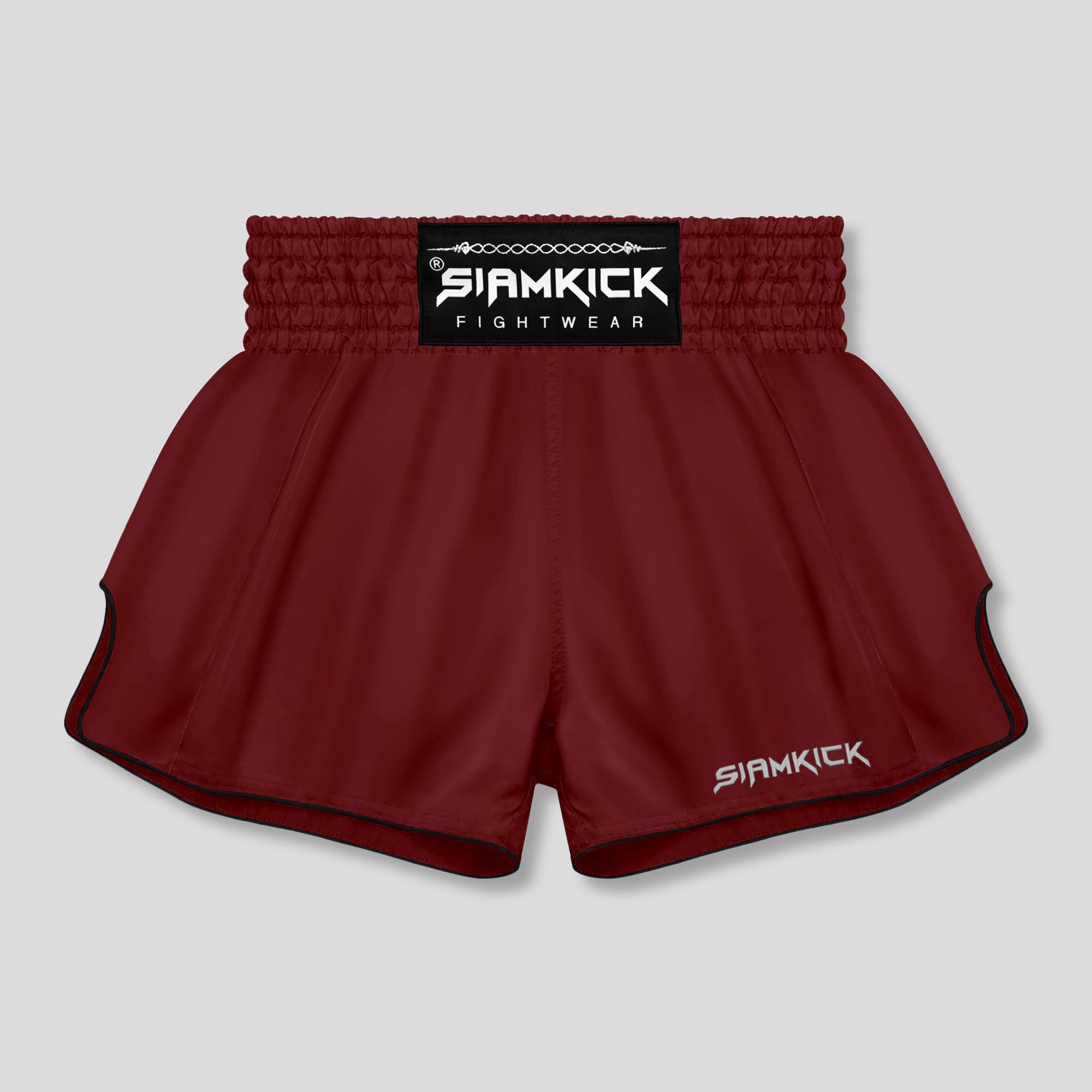 "Core Maroon" Muay Thai Shorts