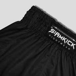 close up of muay thai shorts