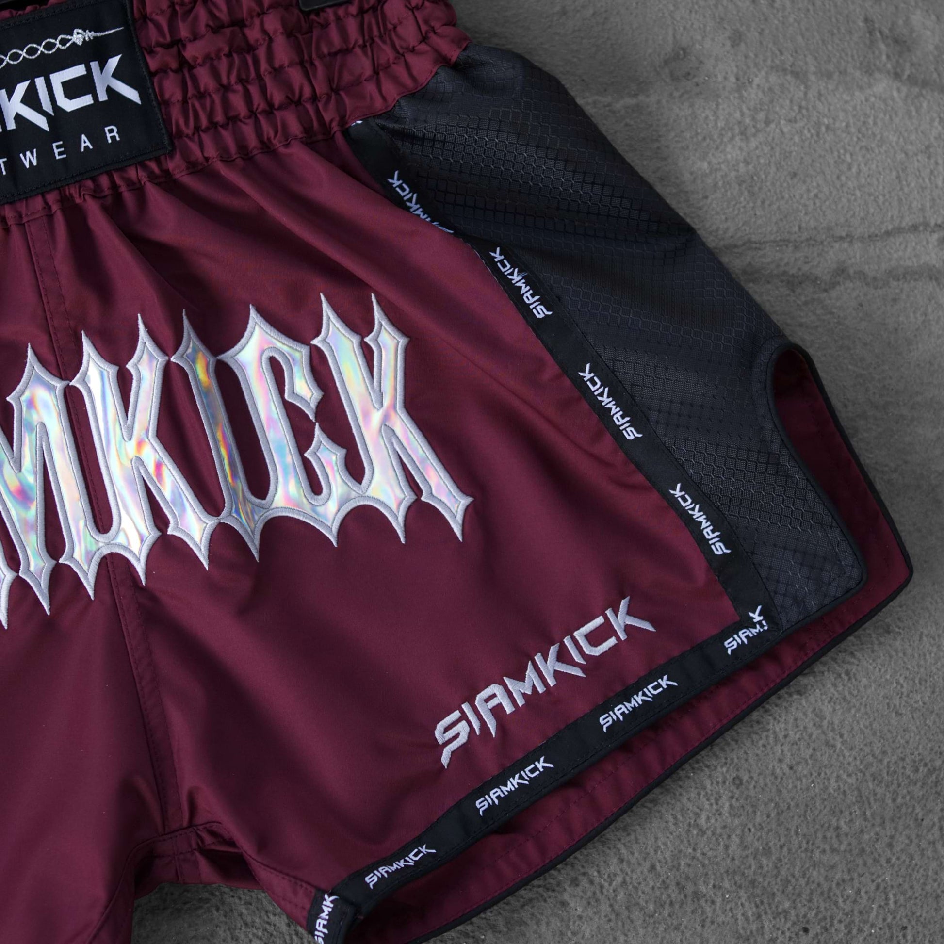 muay thai shorts leg opening