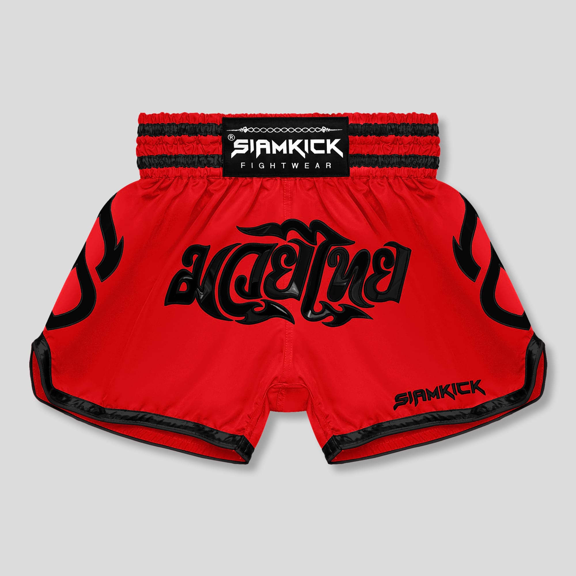 "Inferno Red" Muay Thai Shorts