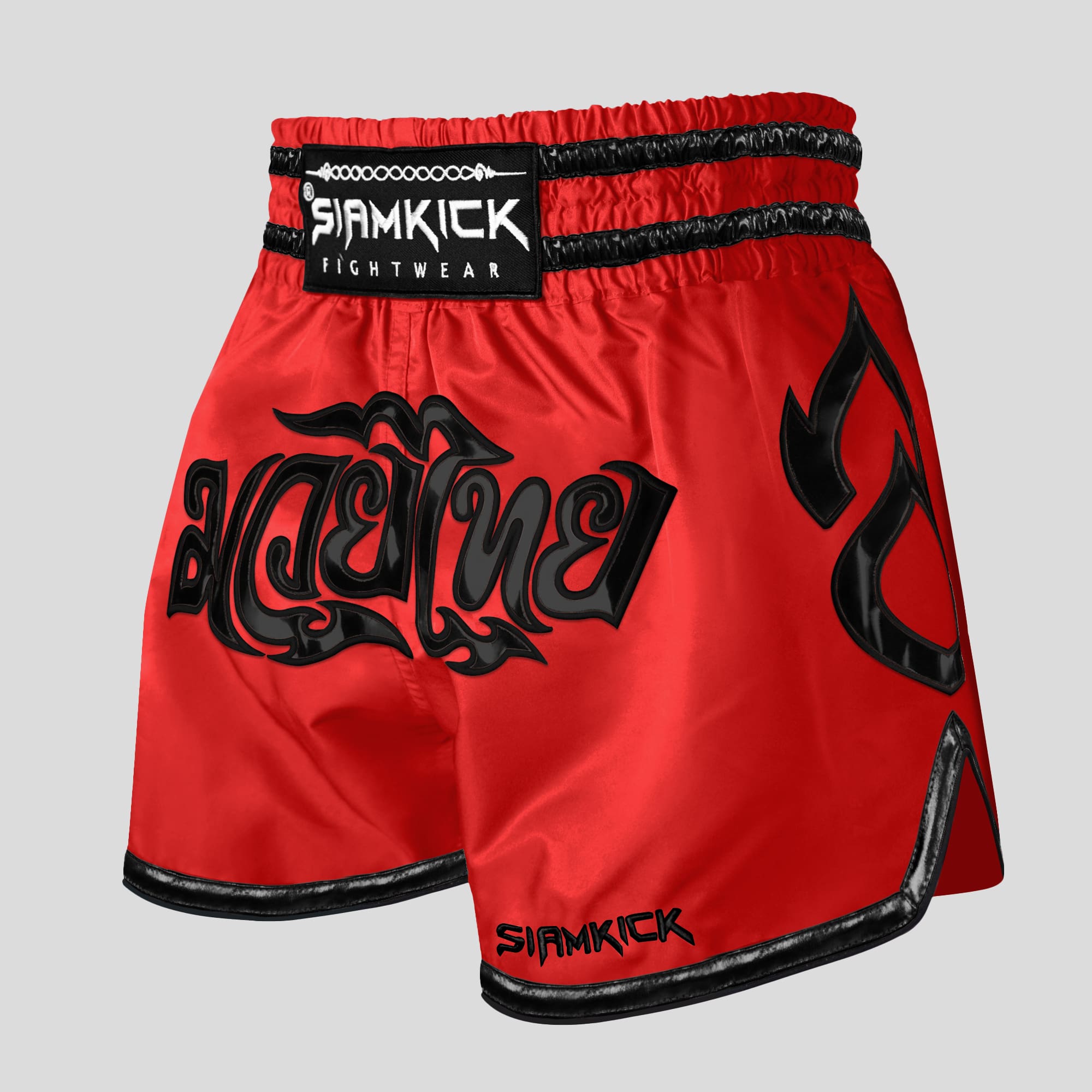 "Inferno Red" Muay Thai Shorts