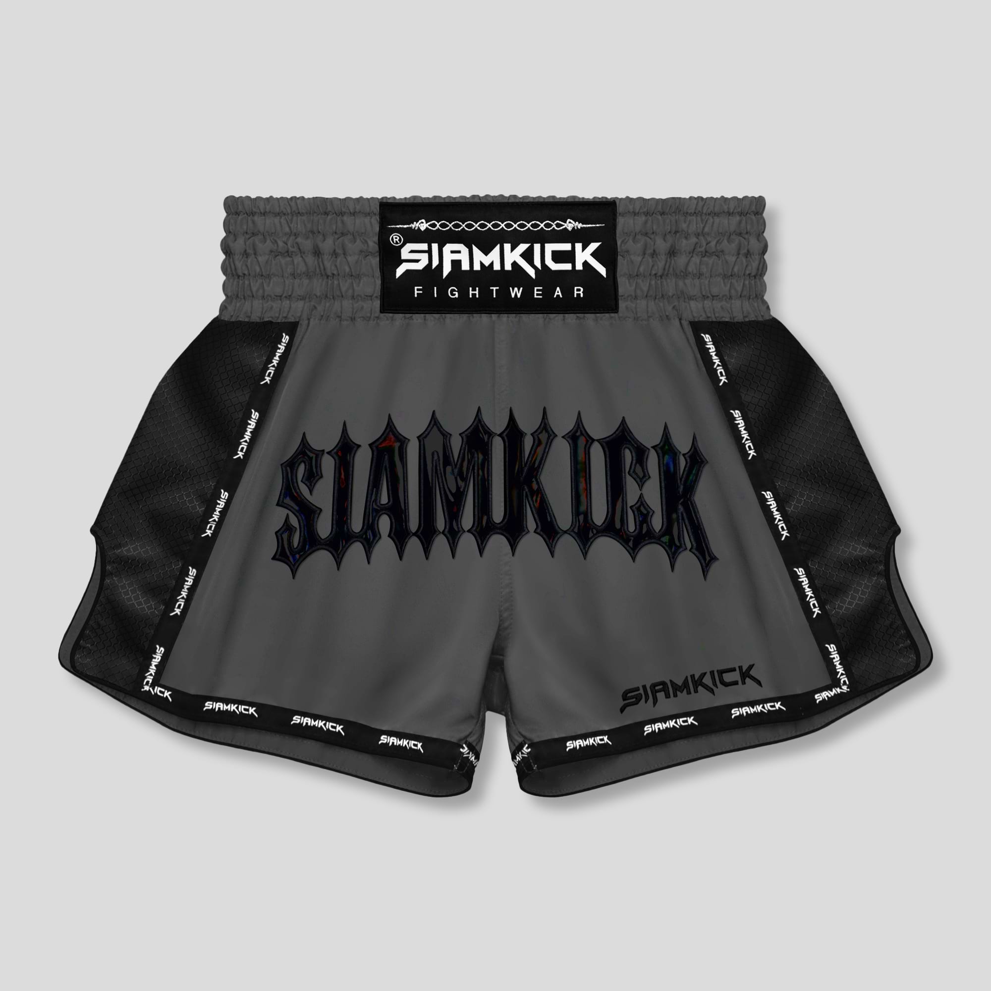 black muay thai shorts