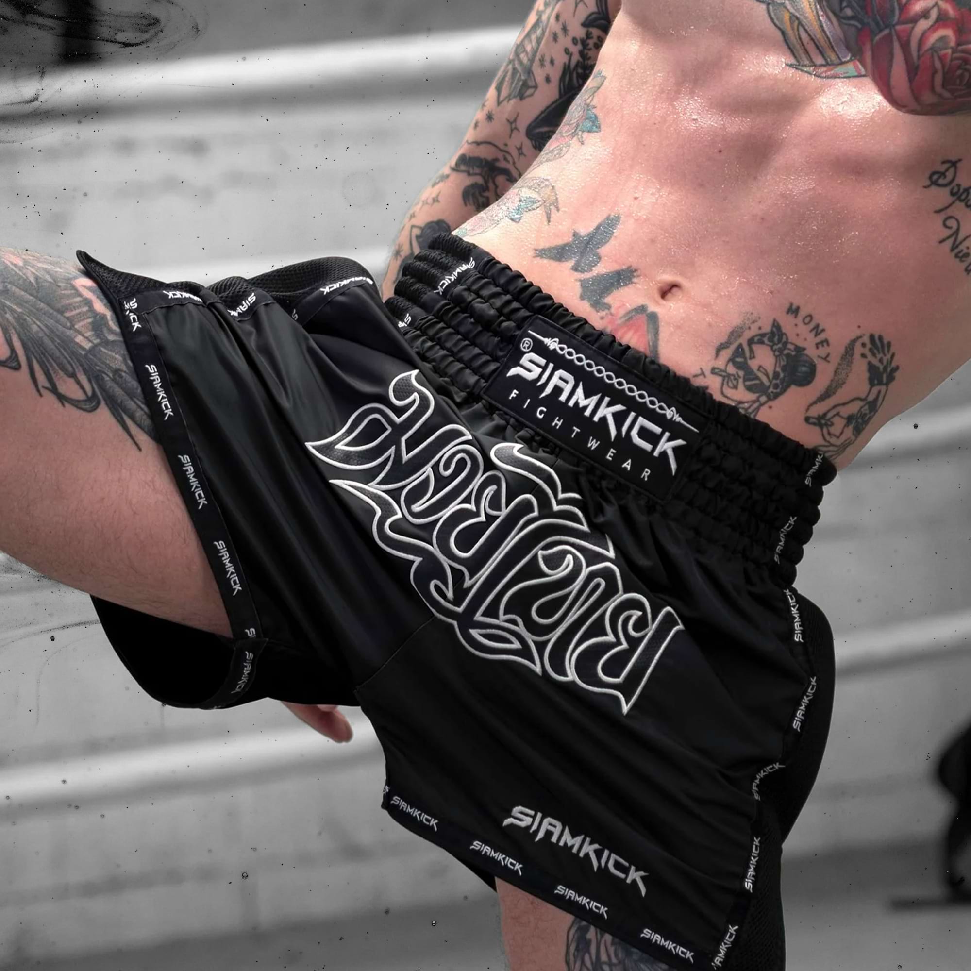 "Pure Carbon" Muay Thai Shorts