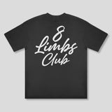 Camiseta "8 Limbs Club" (Negra)