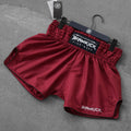 "Core Maroon" Muay Thai Shorts