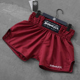 "Core Maroon" Muay Thai Shorts