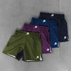 "Prime Black" MMA Shorts