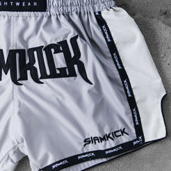 "Stealth Grey" Muay Thai Shorts