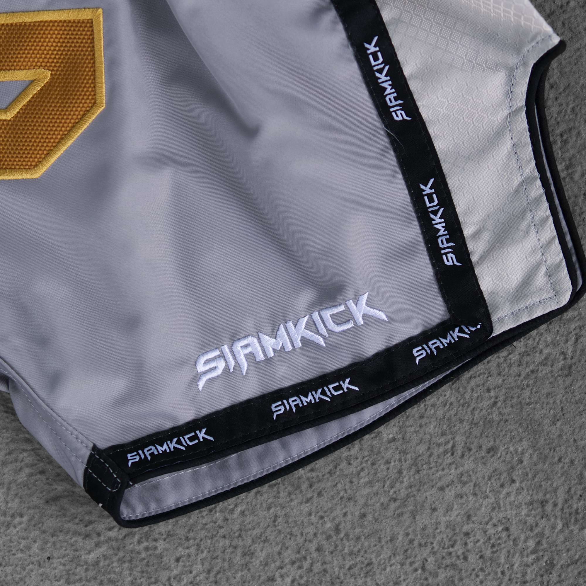 "Stealth Grey" Kids Muay Thai Shorts