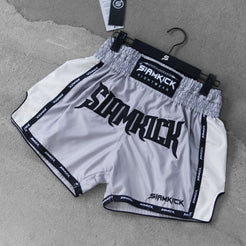 "Stealth Grey" Muay Thai Shorts