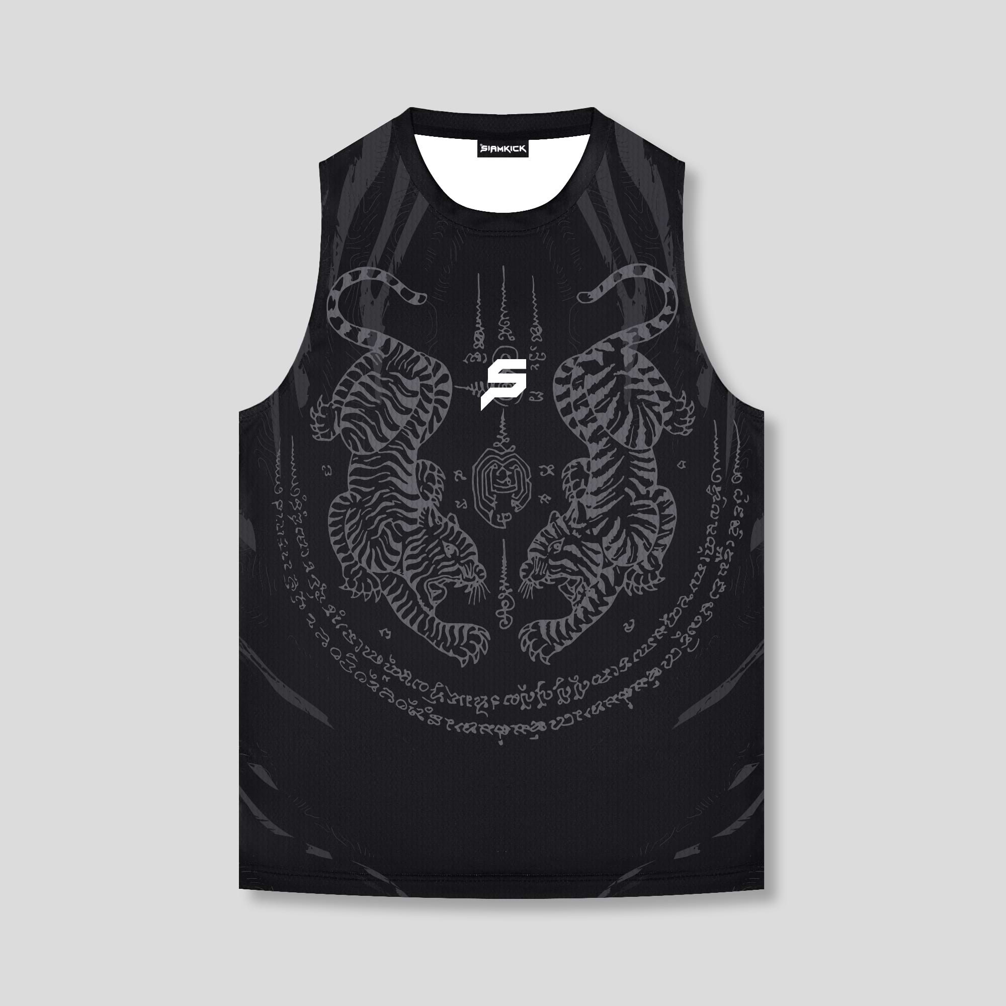 "Twin Tiger Sak Yant" Tank Top