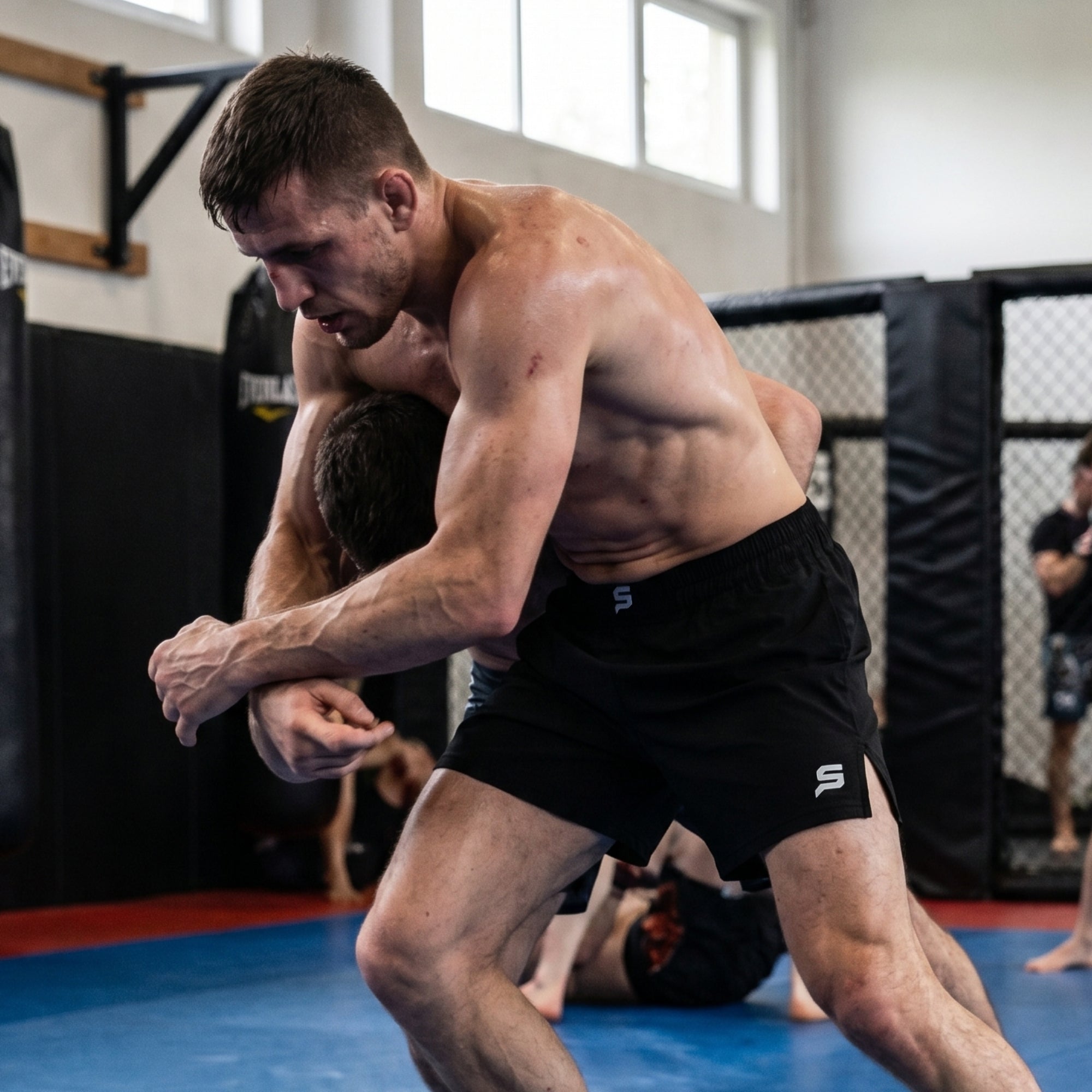 "Prime Black" MMA Shorts