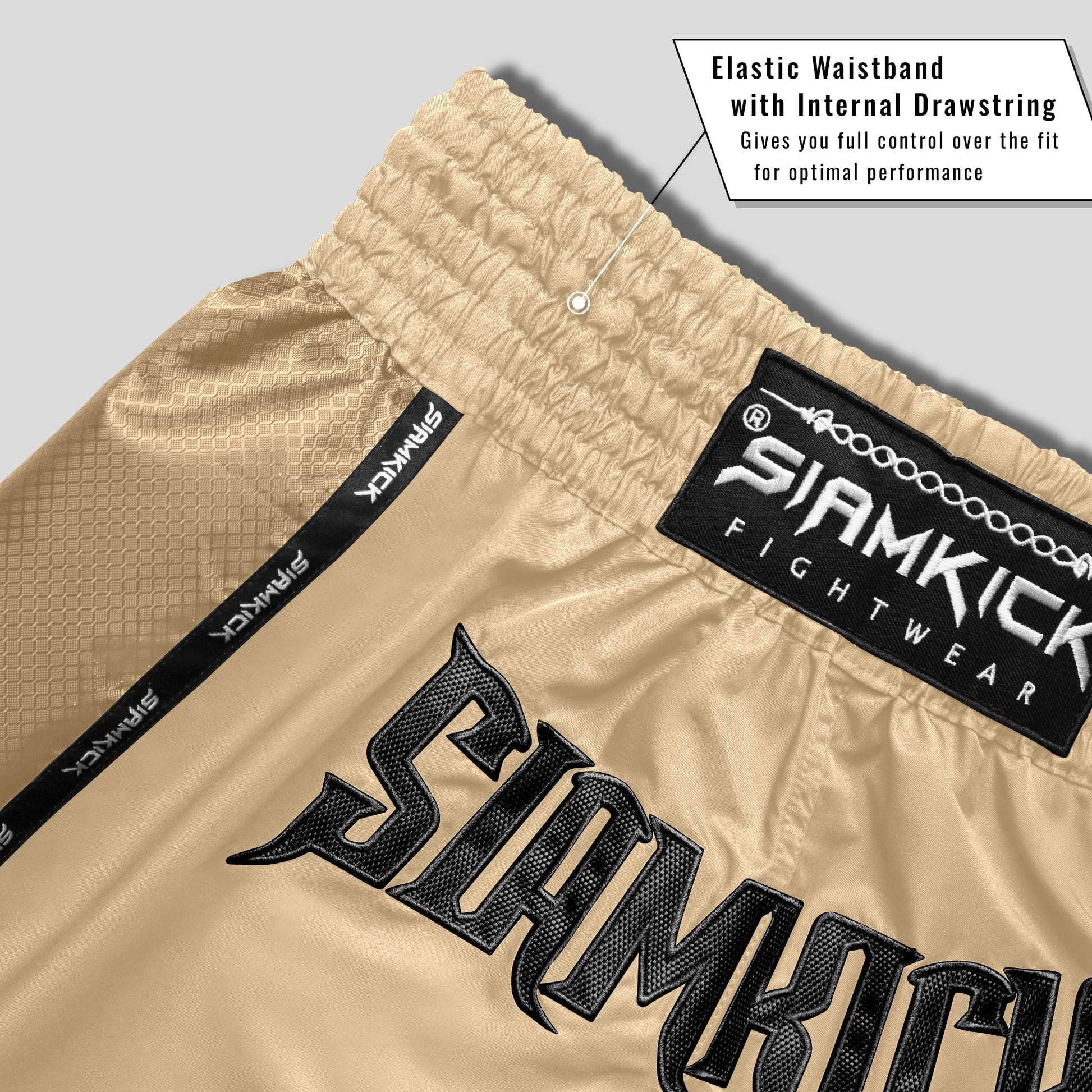 drawstring muay thai shorts