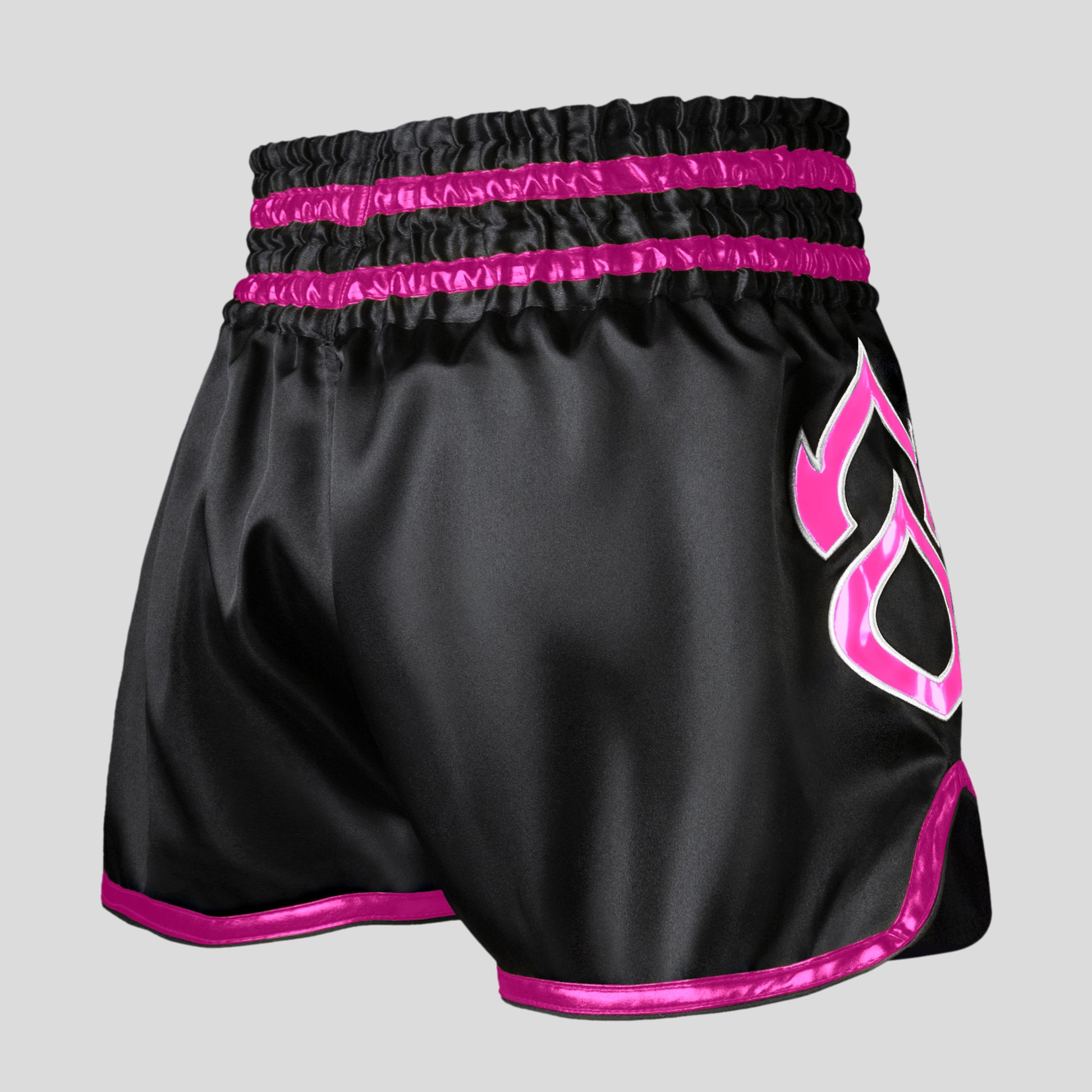 Pink Muay Thai Shorts Back