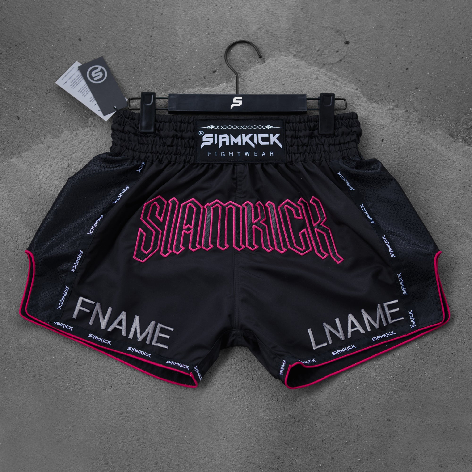 "Forged Rose" Custom Muay Thai Shorts