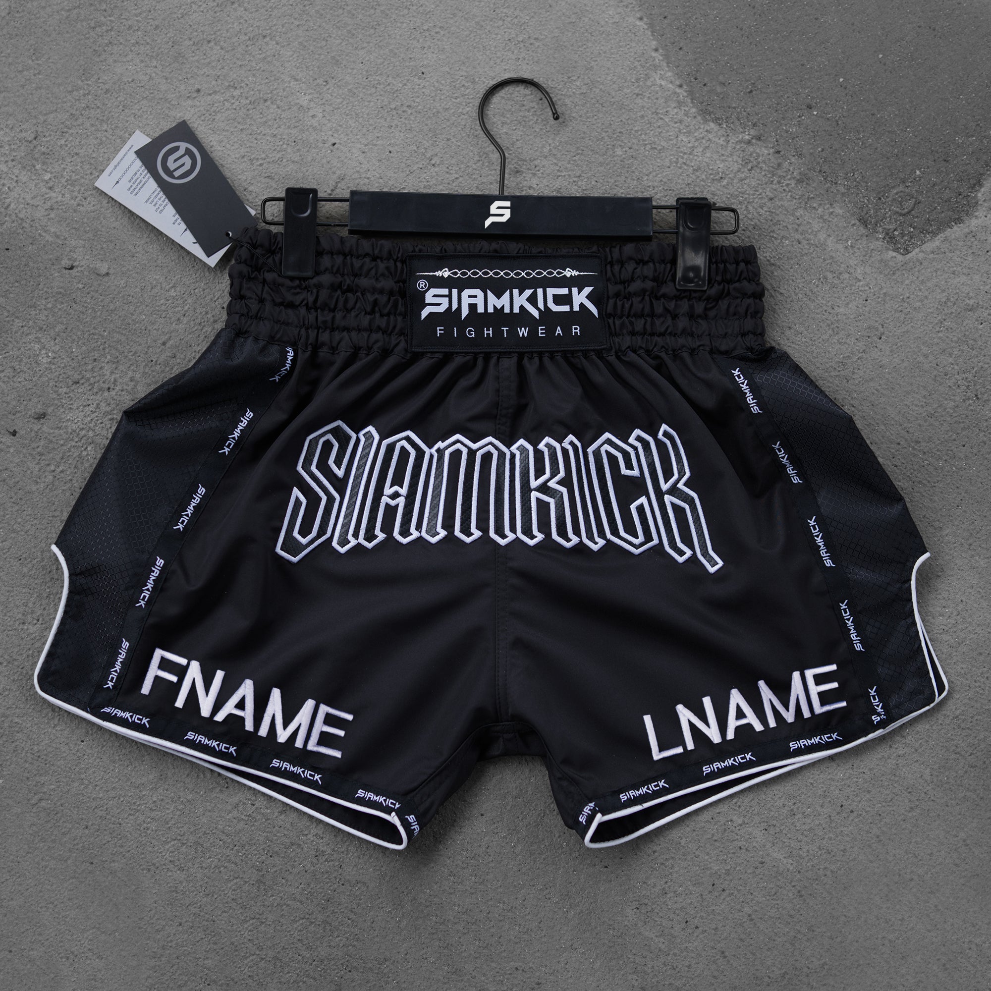 "Forged Steel" Custom Muay Thai Shorts