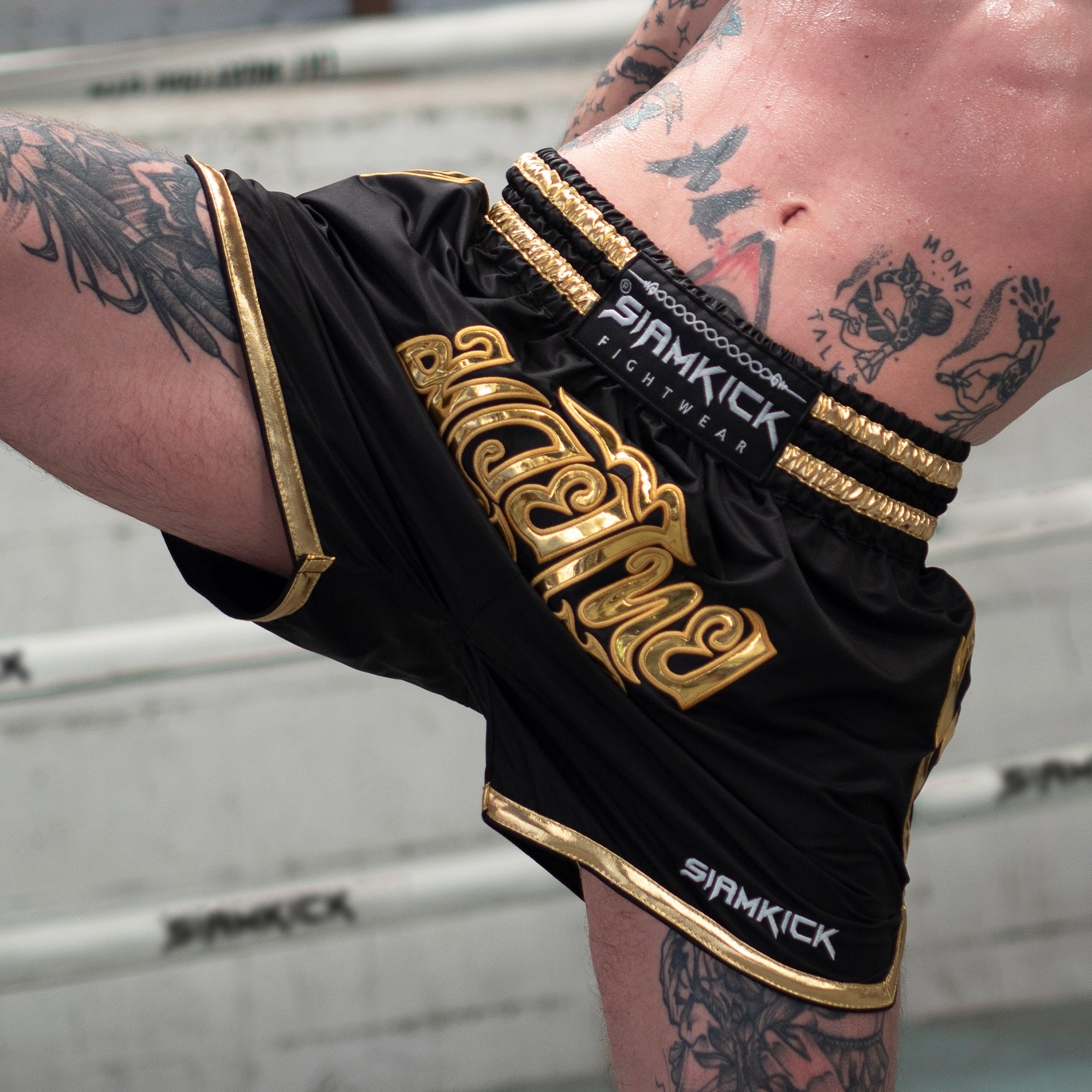 "Sovereign Gold" Muay Thai Shorts