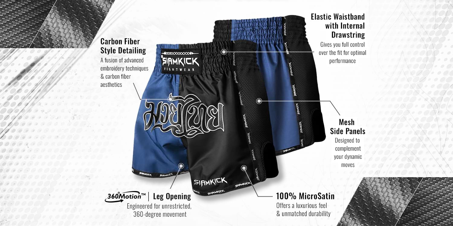 Muay thai shorts reebok online