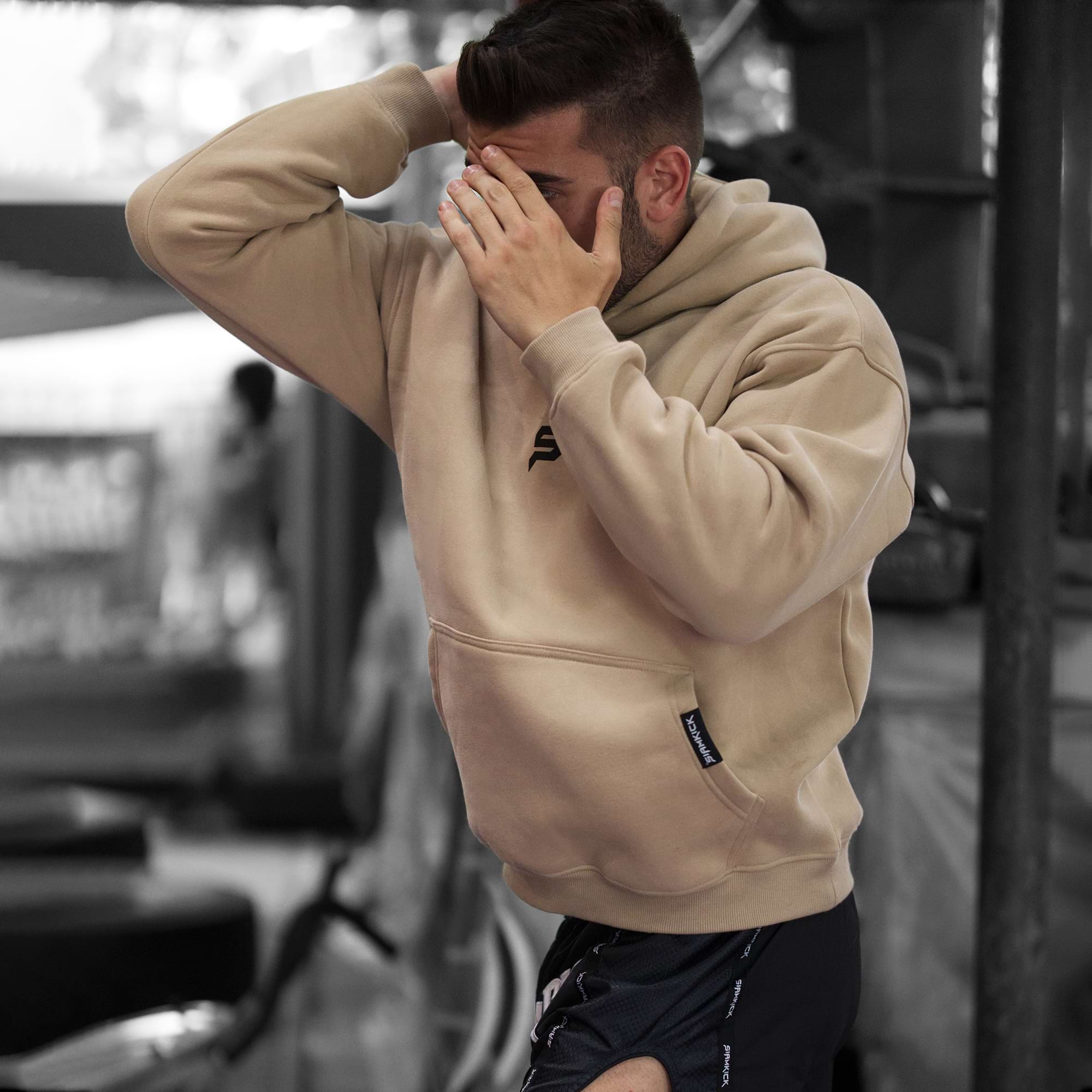 "Crew" Hoodie – Tan