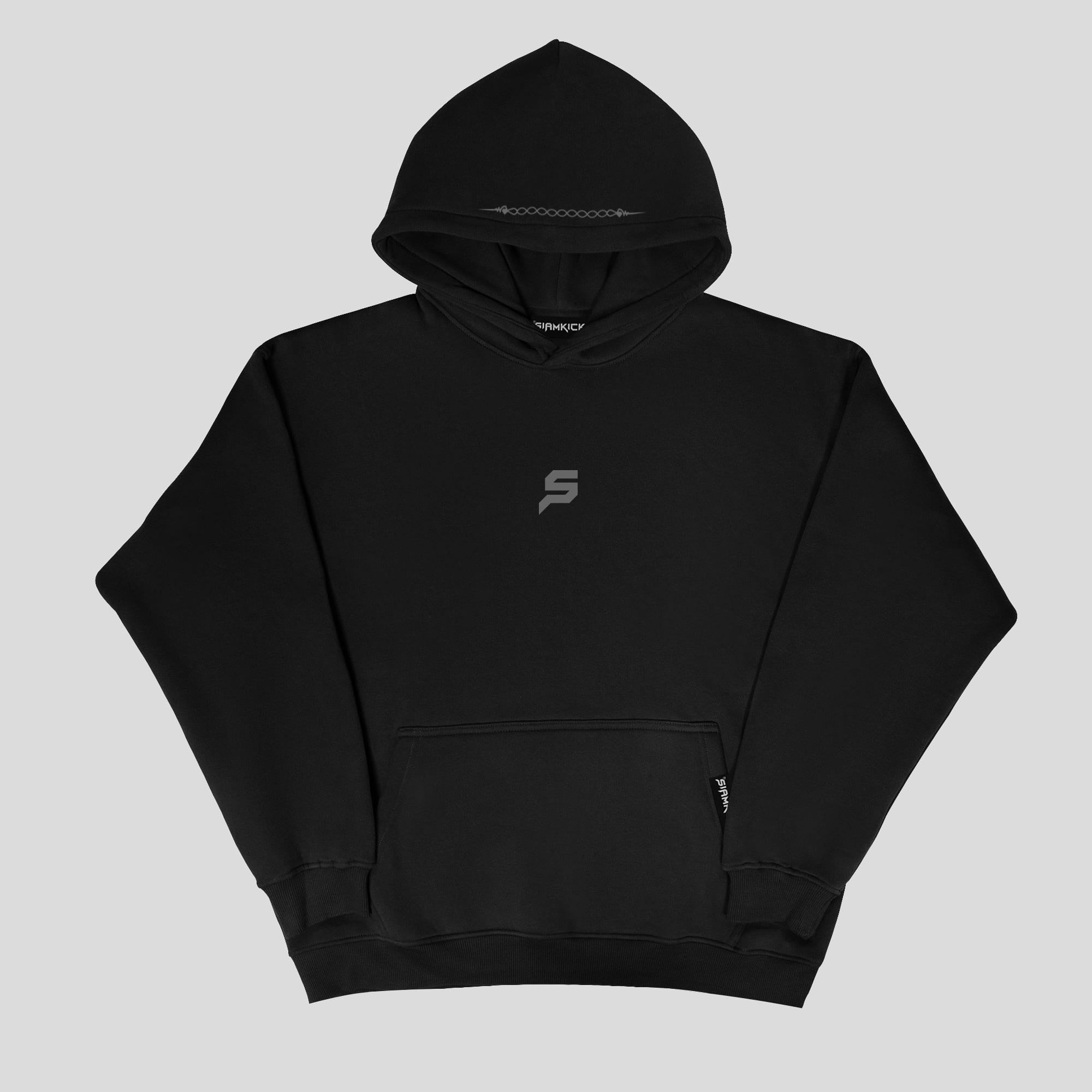 "Crew" Hoodie – Black