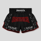 "Forged Inferno" Custom Muay Thai Shorts