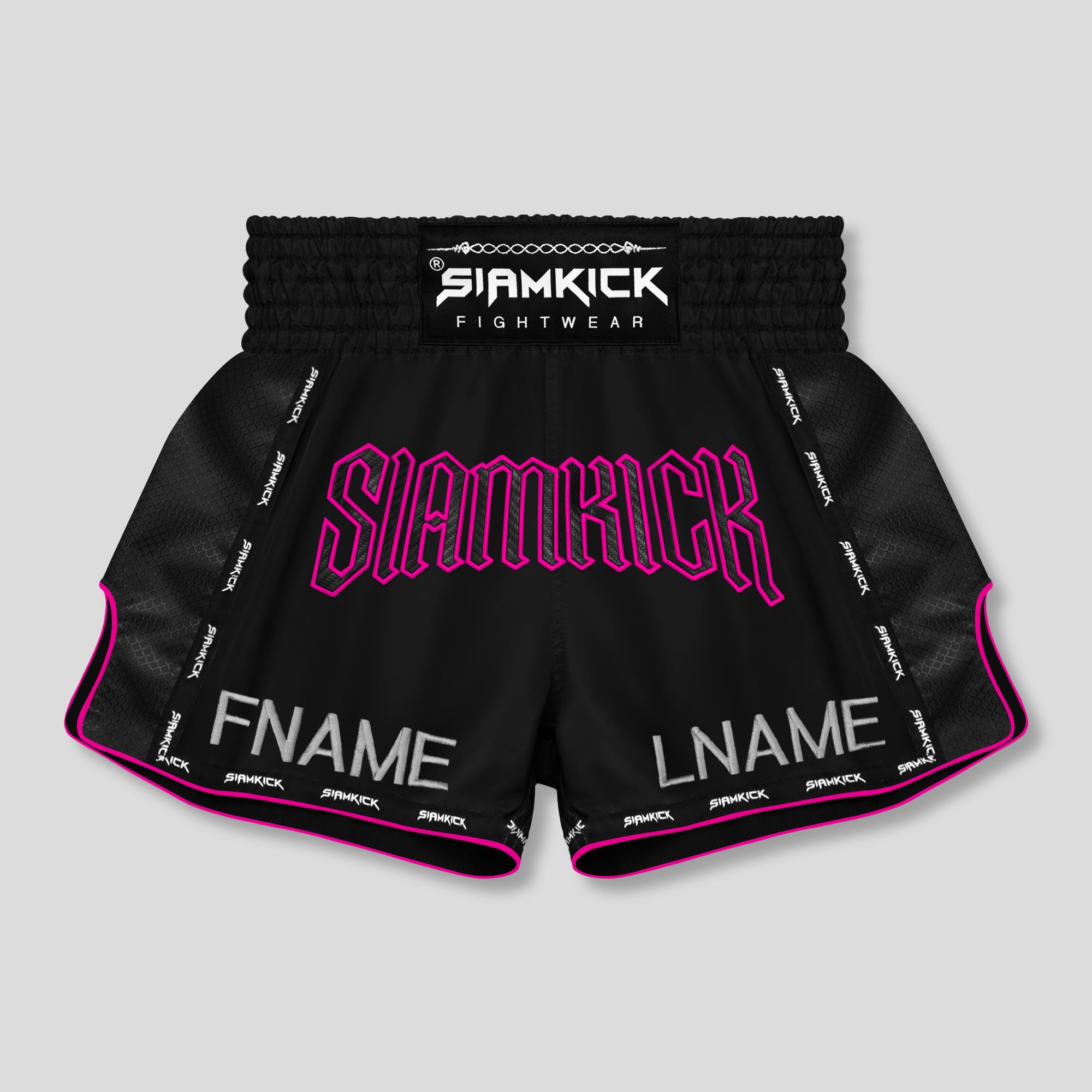 "Forged Rose" Custom Muay Thai Shorts